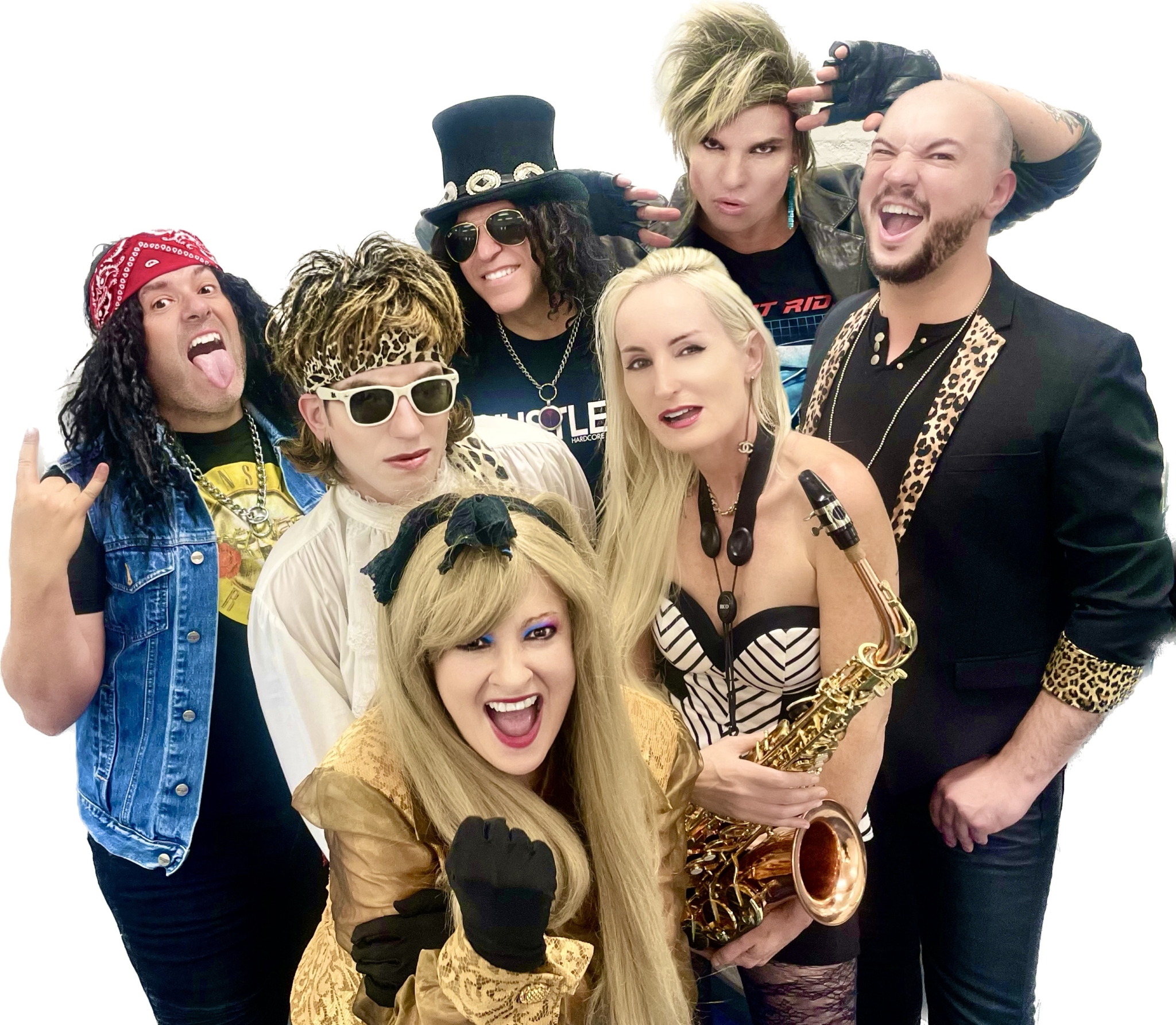 Rewind 80s Band members